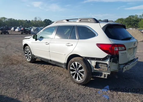 2016 Subaru Outback 2.5I Limited z USA, uszkodzony, nr VIN 4S4BSBNC3G3304266